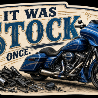 Stock sticker