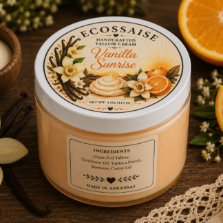 Vanilla Sunrise Tallow Cream