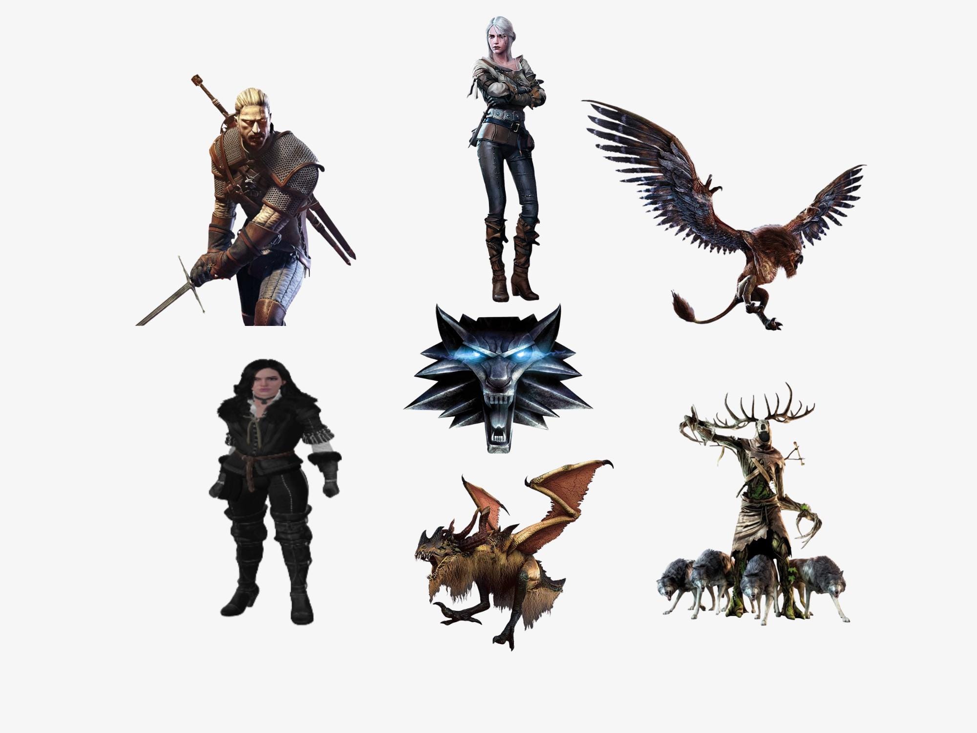 The Witcher Stickers: Geralt, Ciri, Yennefer, and More! - Image 2