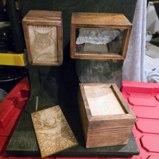 Handcrafted Scandinavian Pine Keepsake Box | Display & Storage