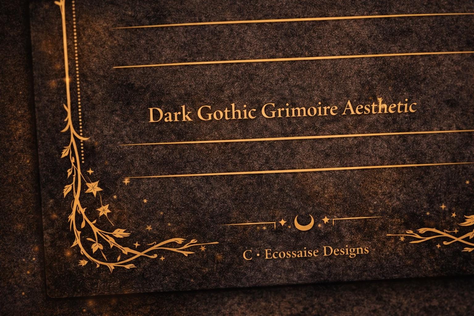 Gothic Grimoire Journal Pages | Witchcraft Ritual Planner (Digital Download) - Image 3